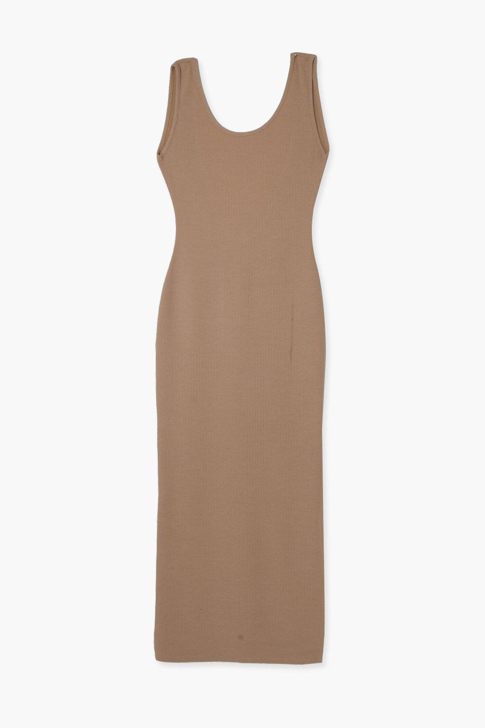 Robe debardeur longue moulante sales