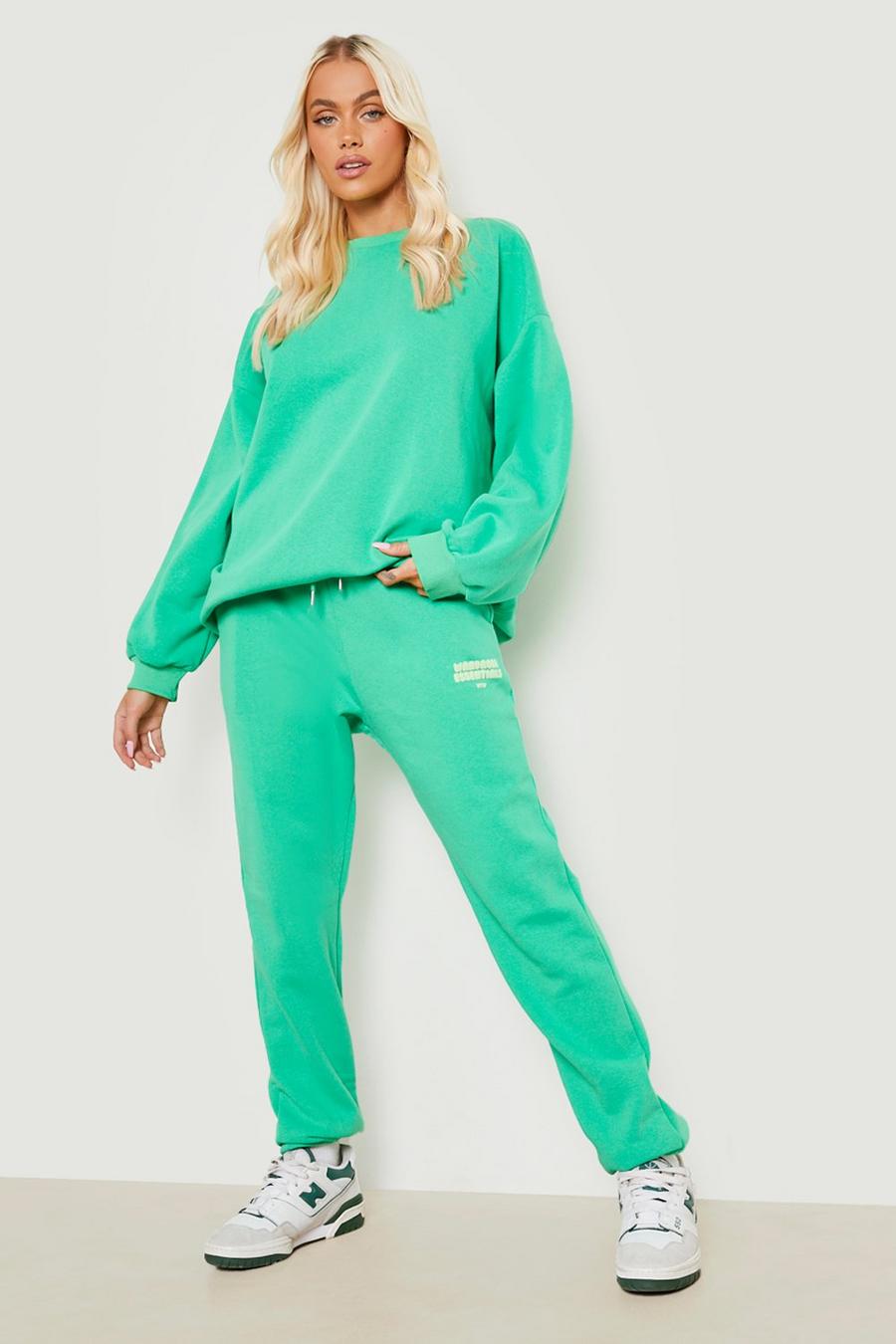 Green Wardrobe Essentials Joggingbroek Met Print