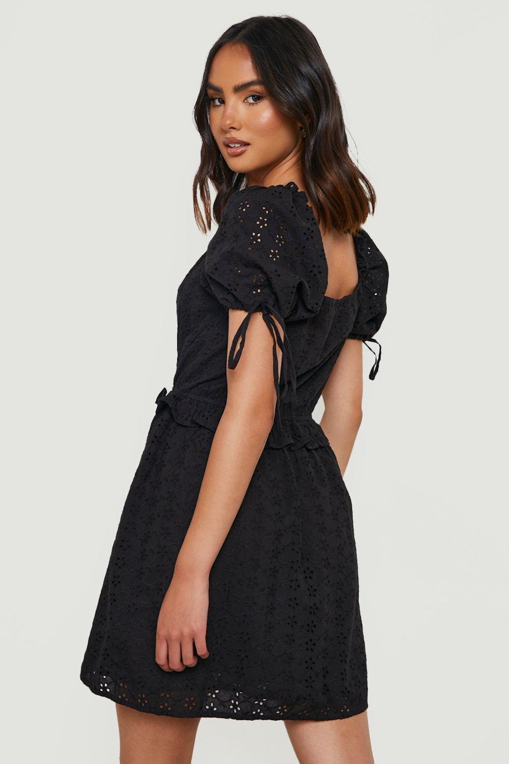 Boohoo shop milkmaid dress