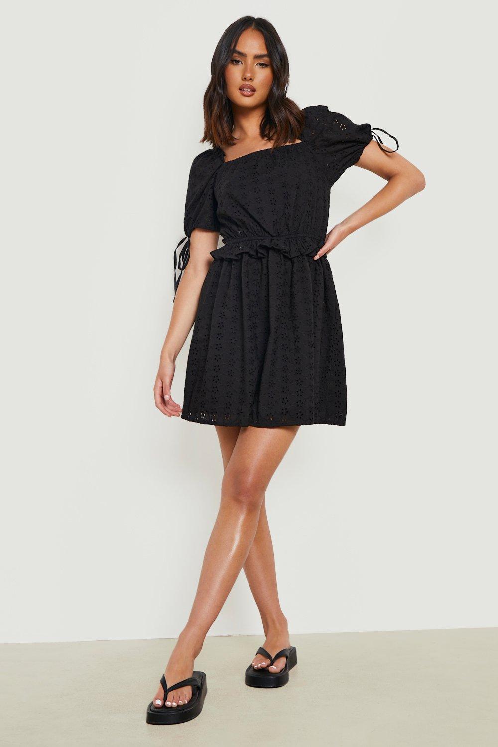 Boohoo sale broderie dress