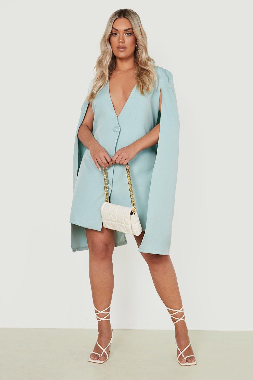 Boohoo sale blazer cape