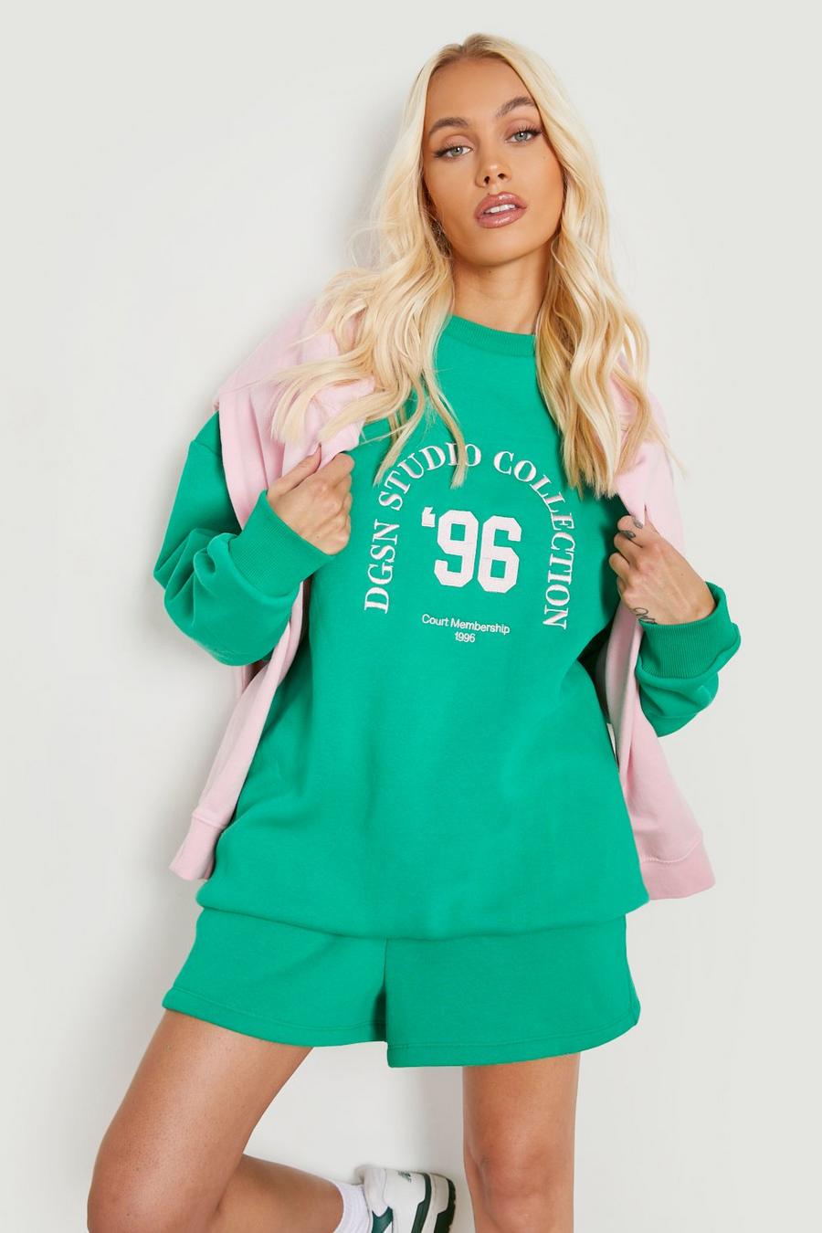 Green Dsgn Studio Collection Sweater Tracksuit image number 1