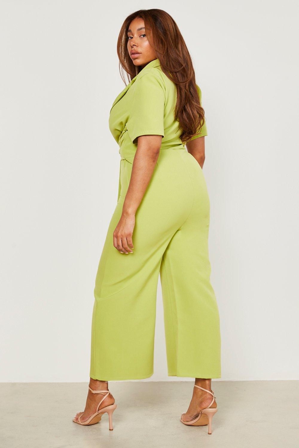 plus size mustard pants