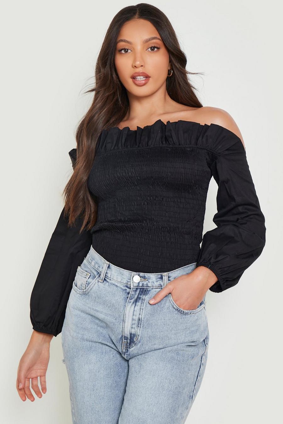 Off-The-Shoulder Tops for Tall Women