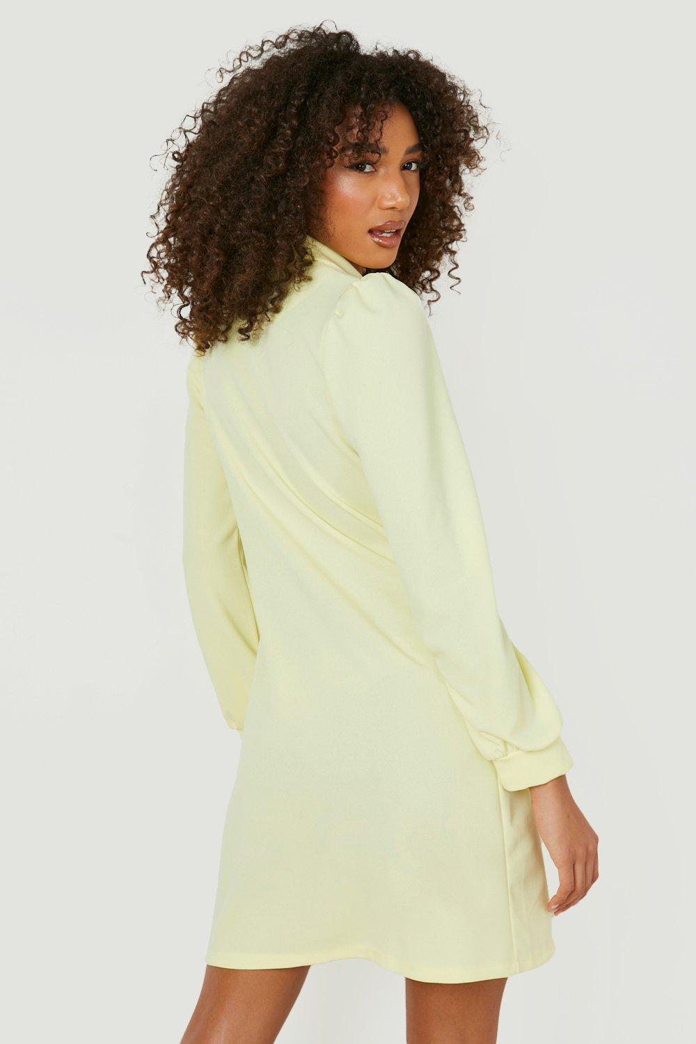 Lemon shop blazer dress