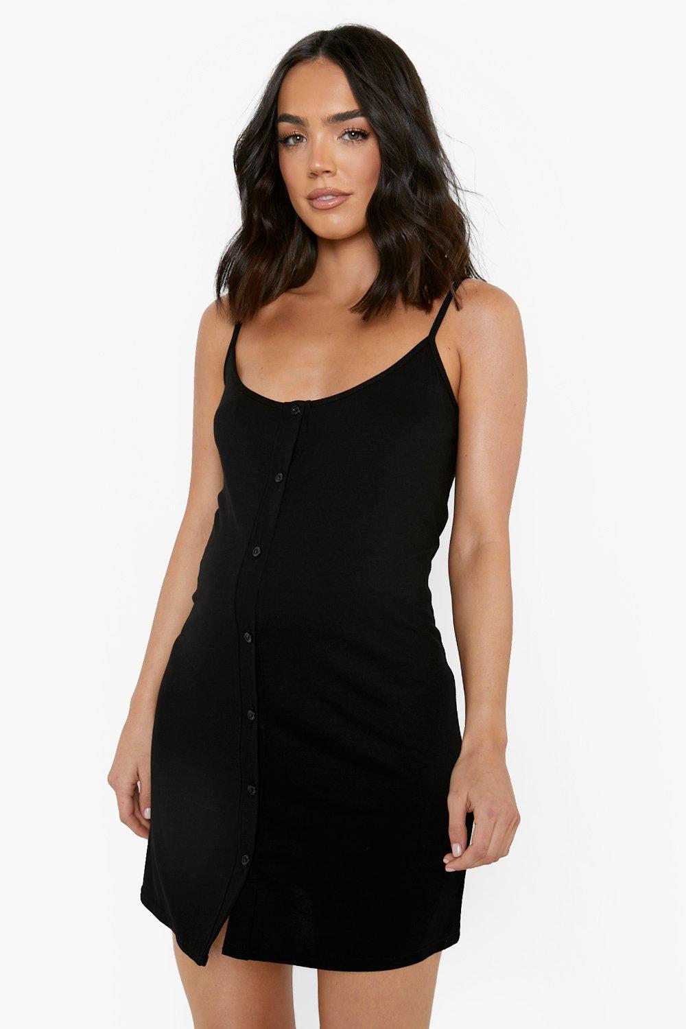 Maternity Cami Button Front Nightgown