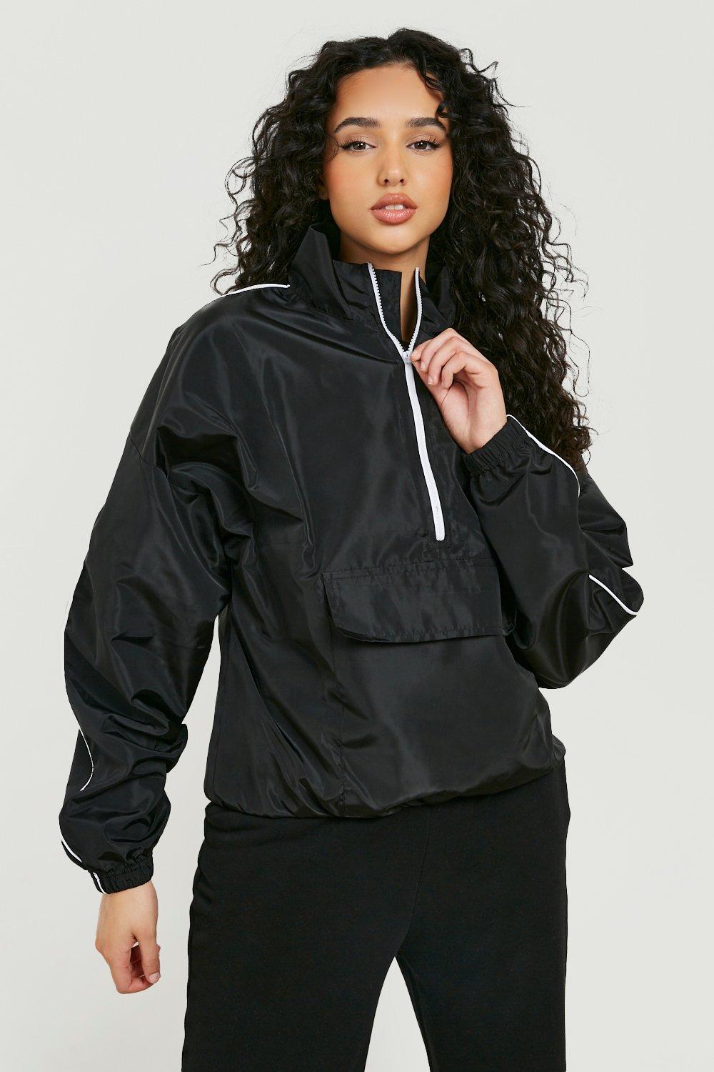 Boohoo windbreaker womens sale