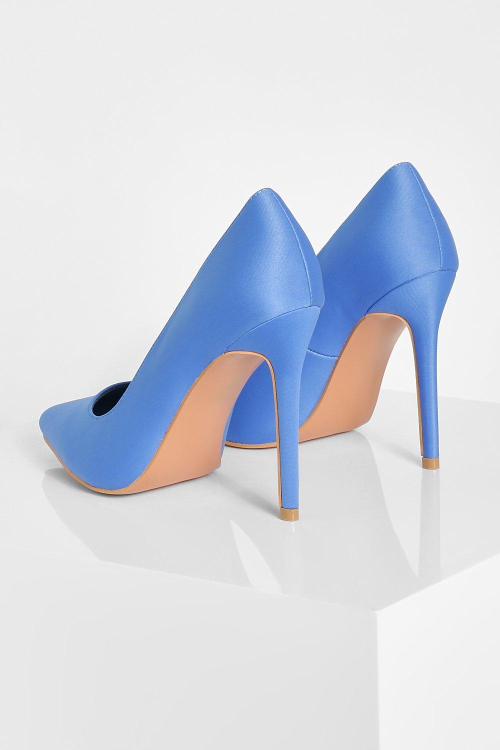 Wide fit outlet stiletto court shoes