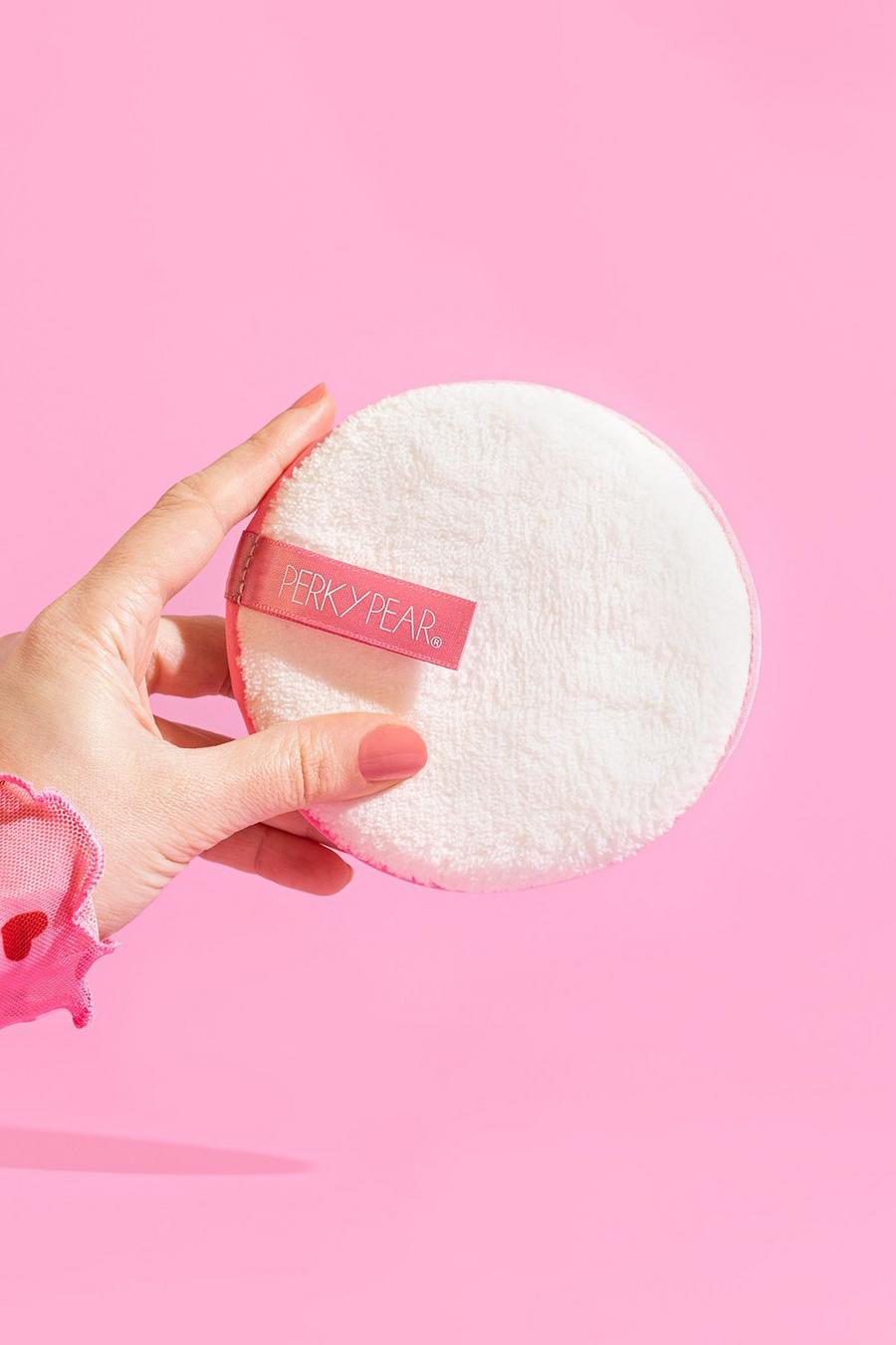 Pink PERKY PEAR MAKEUP REMOVER PAD image number 1
