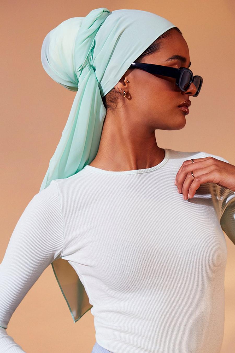 Mint Modest Headscarf image number 1
