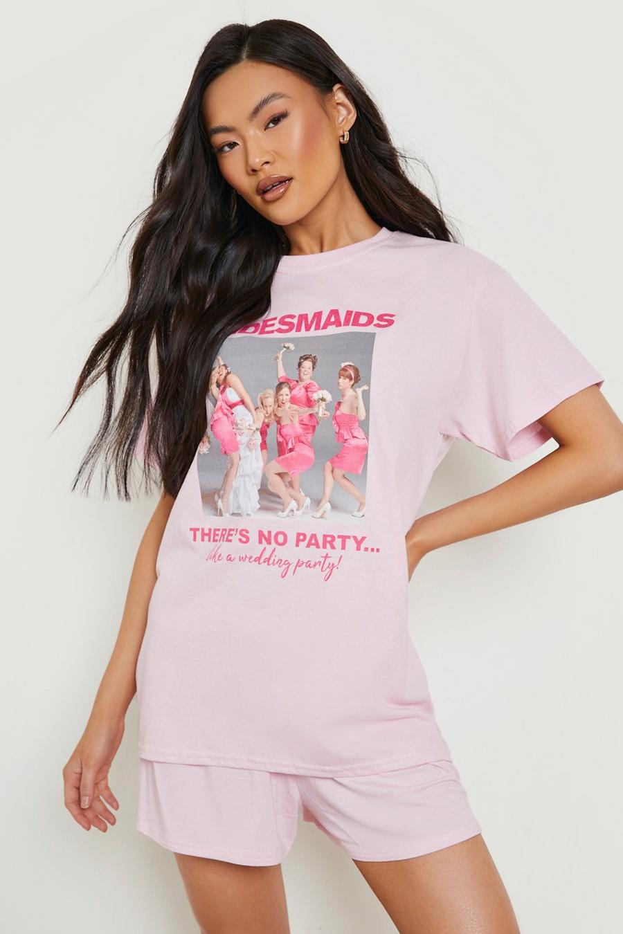 T-shirt & pantaloncini di Bridesmaid - Le amiche della sposa, Blush rosa