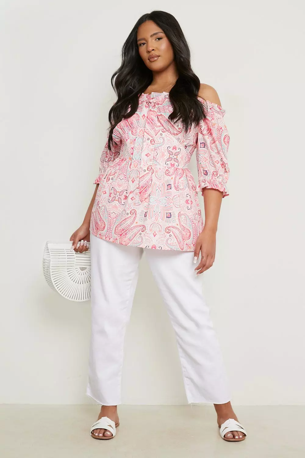 Bardot paisley online top