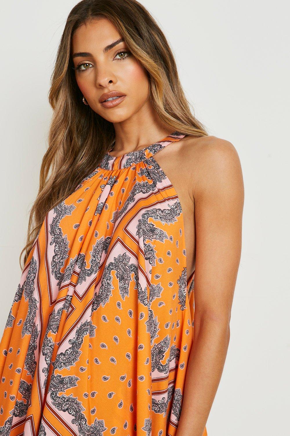 Boohoo swing outlet dress