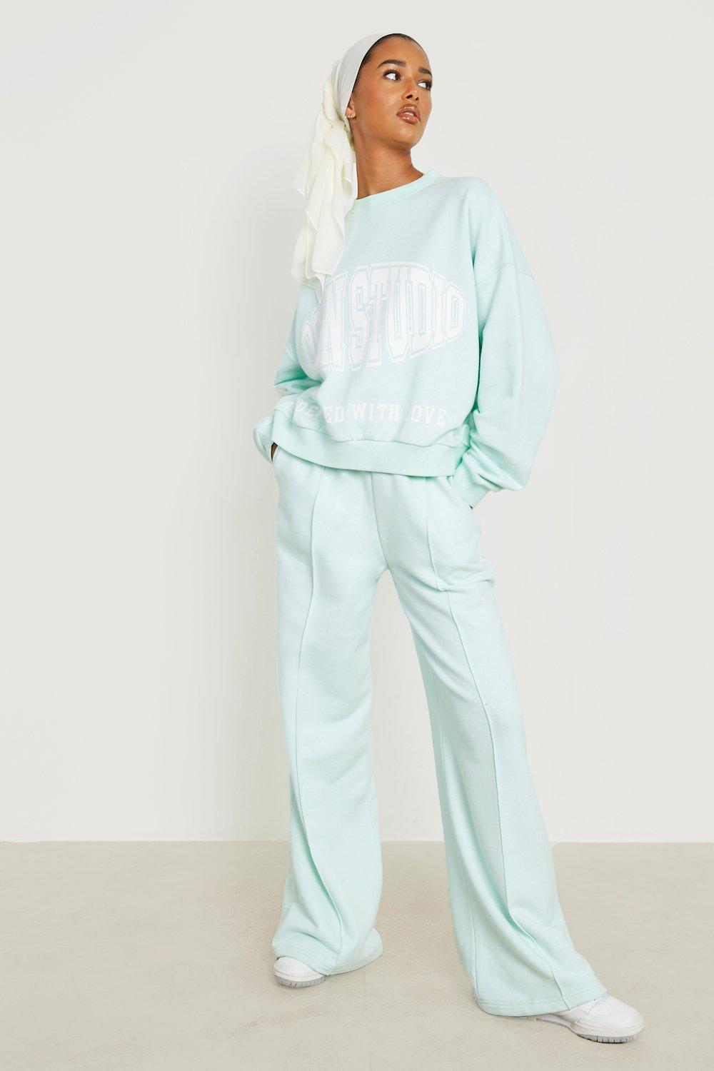 womens mint green tracksuit