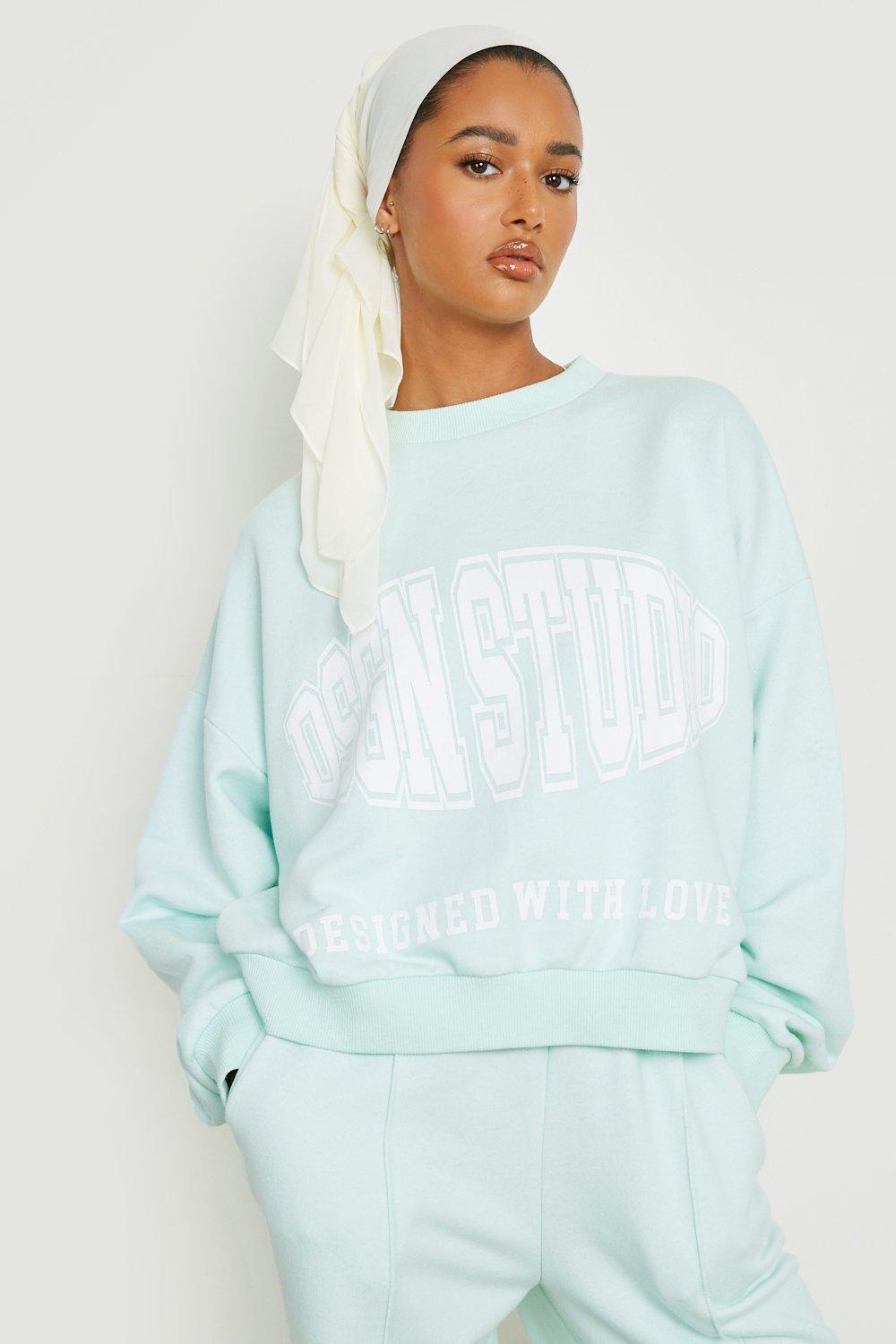 Oversized Printed Tracksuit boohoo