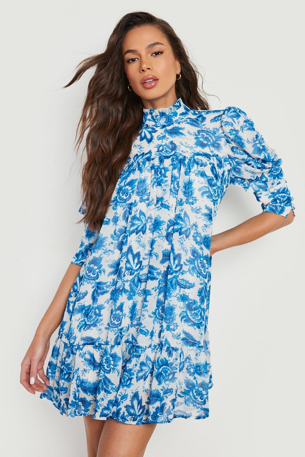 Boohoo best sale paisley dress