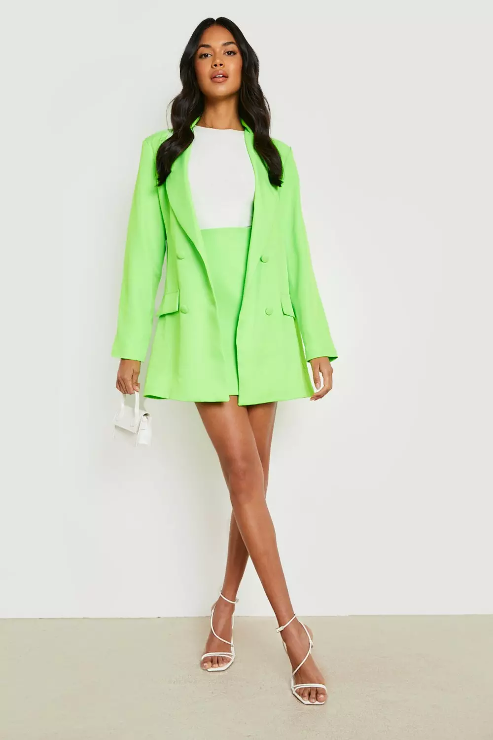 Neon lime blazer outlet