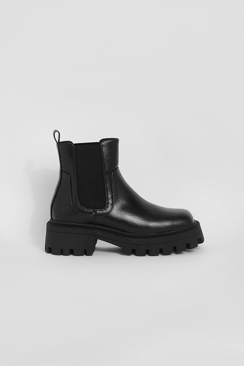 Short clearance chunky boots