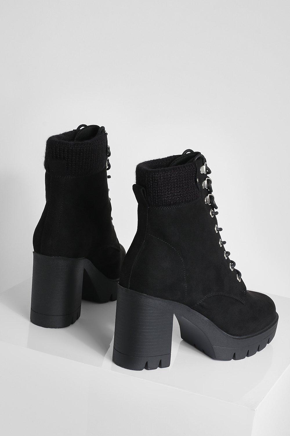 Hiker on sale heel booties