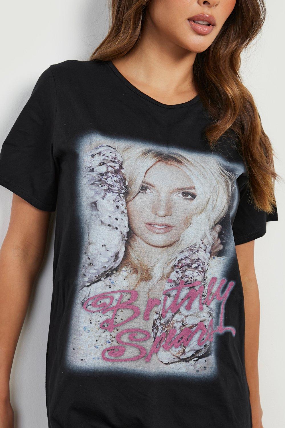 Camiseta oversize para estar en casa de Britney Spears