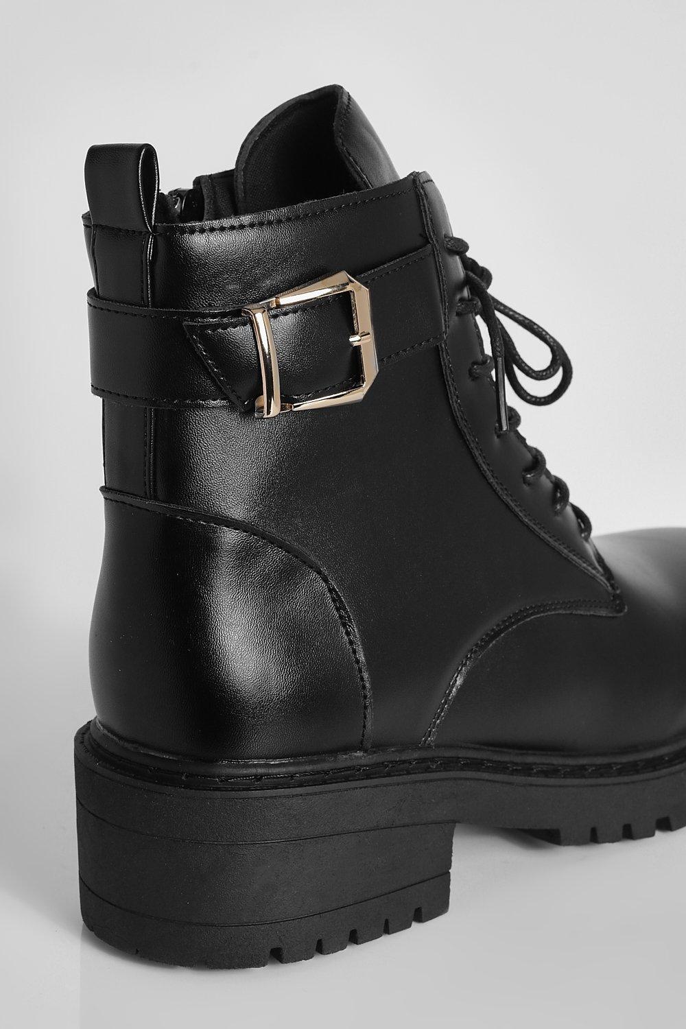 Heeled biker hot sale boots uk