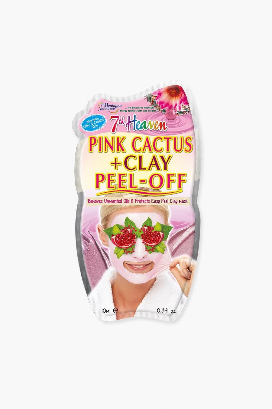 7TH HEAVEN PINK CACTUS AND VLAY PEEL OFF ANSIKTSMASK image number 1