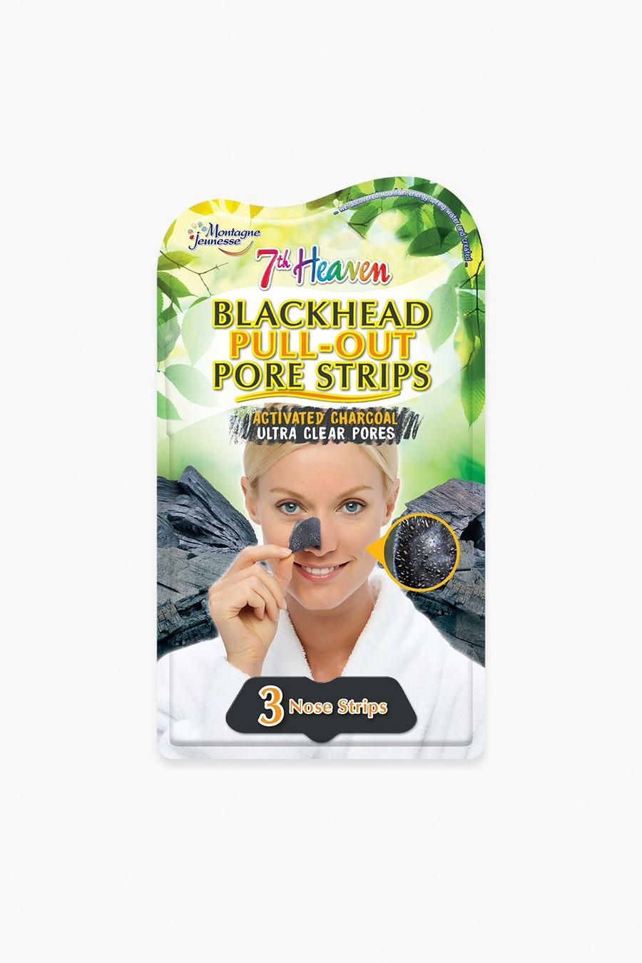 Black 7TH HEAVEN BLACKHEAD PULL OUT PORE STRIPS image number 1
