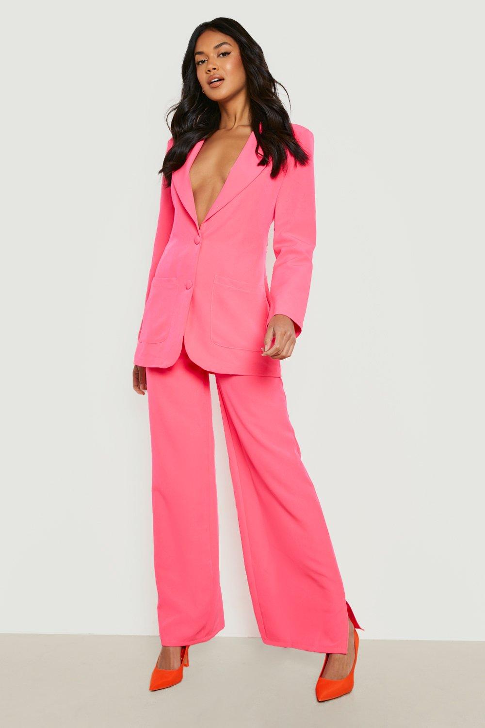 Pink dress pants outlet womens