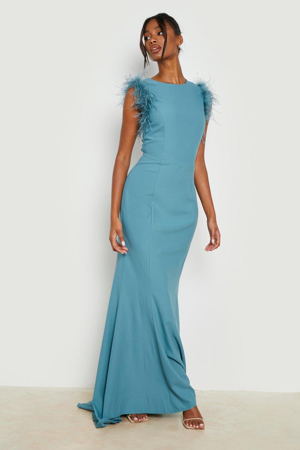 Fishtail cheap maxi dress