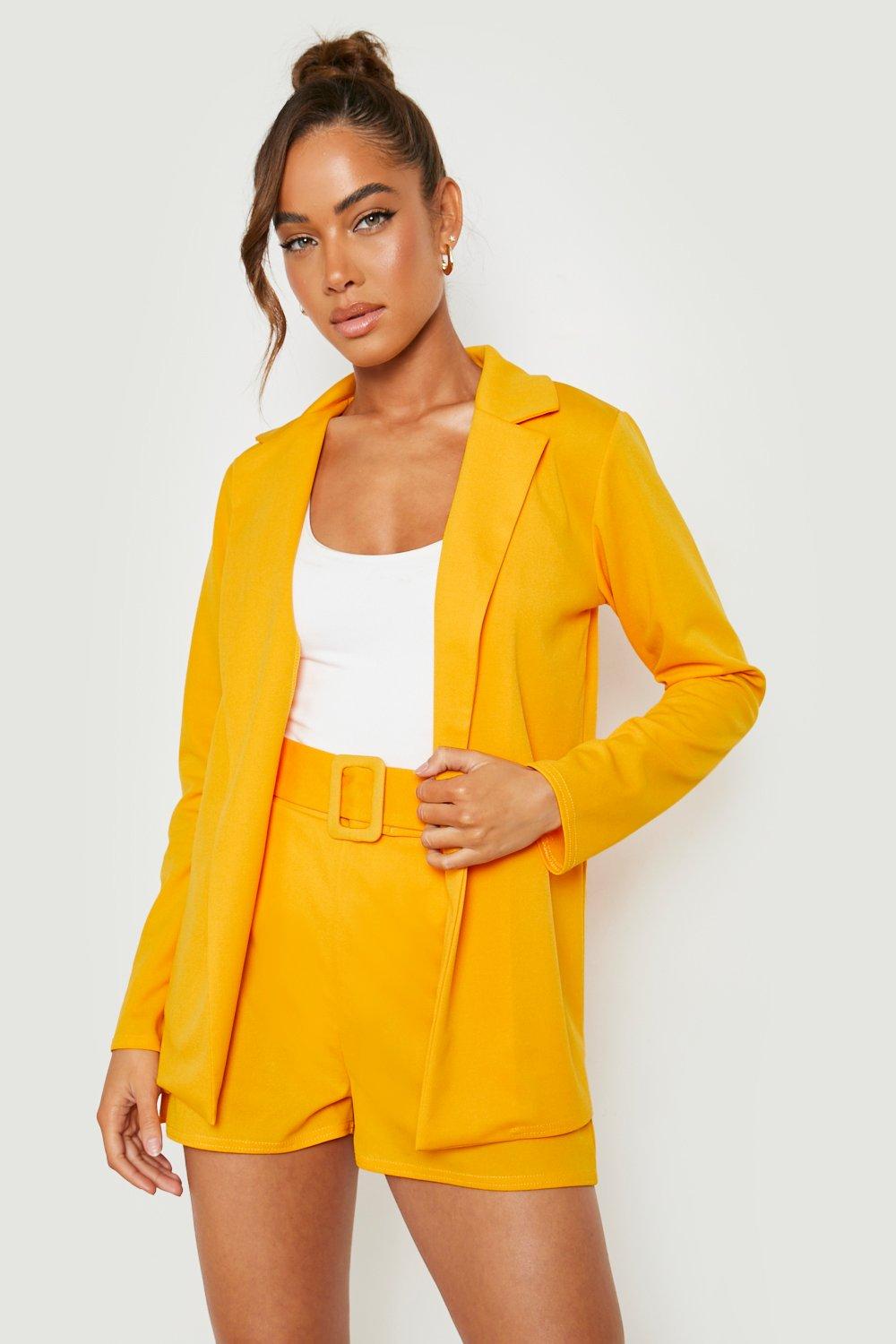 Short suit deals jacket womens