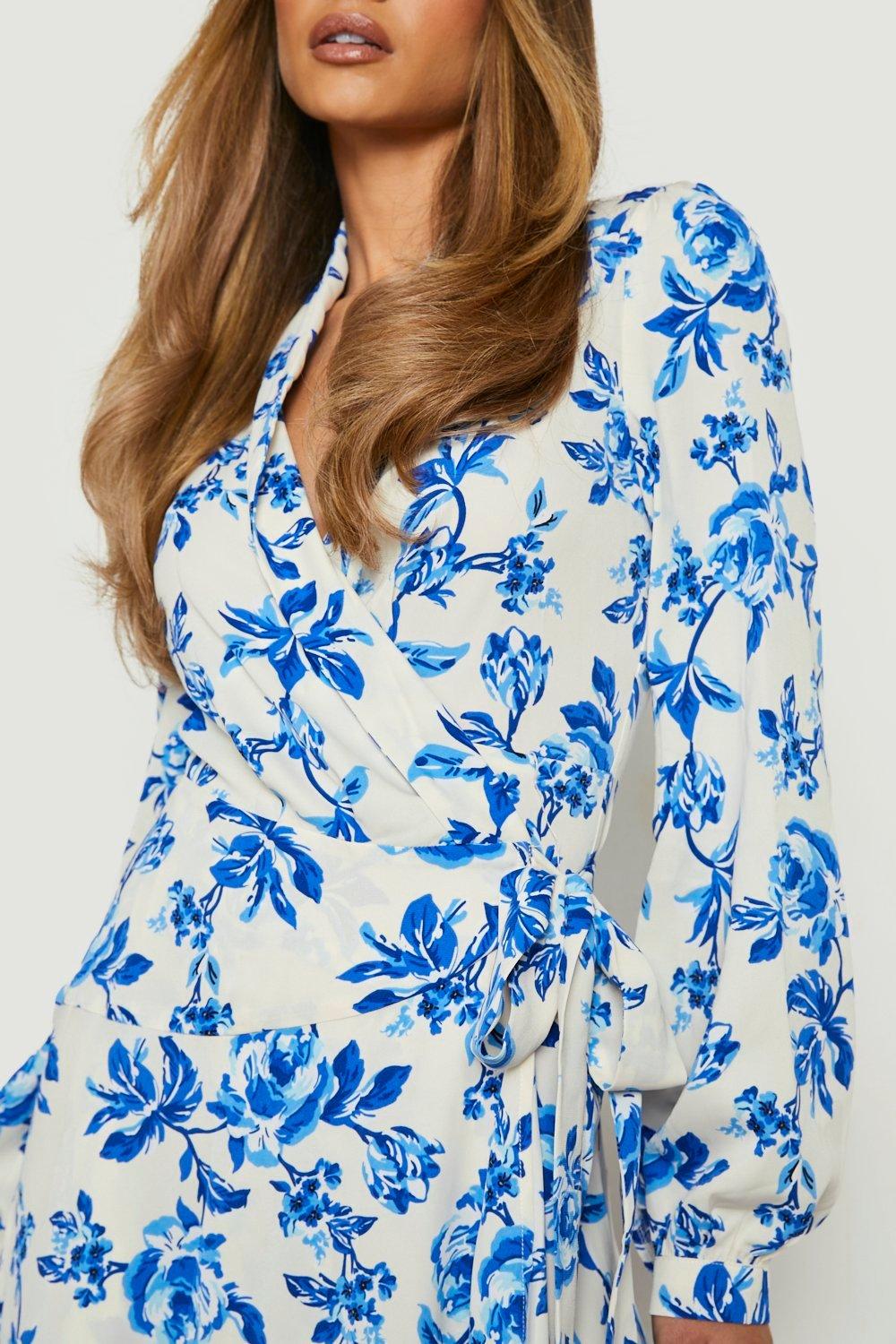 Boohoo maxi floral outlet dress