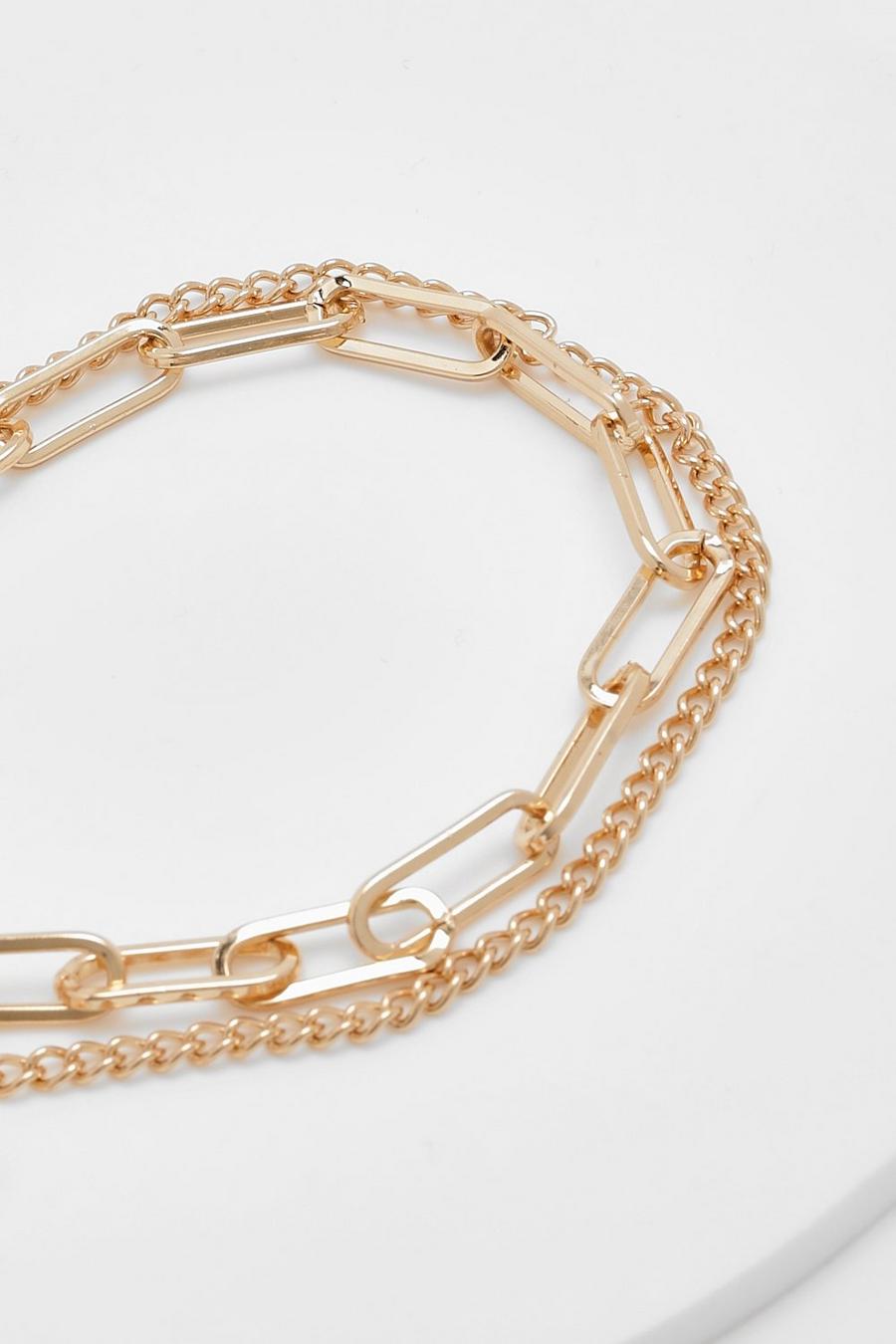 Gold Chain Link Anklet 