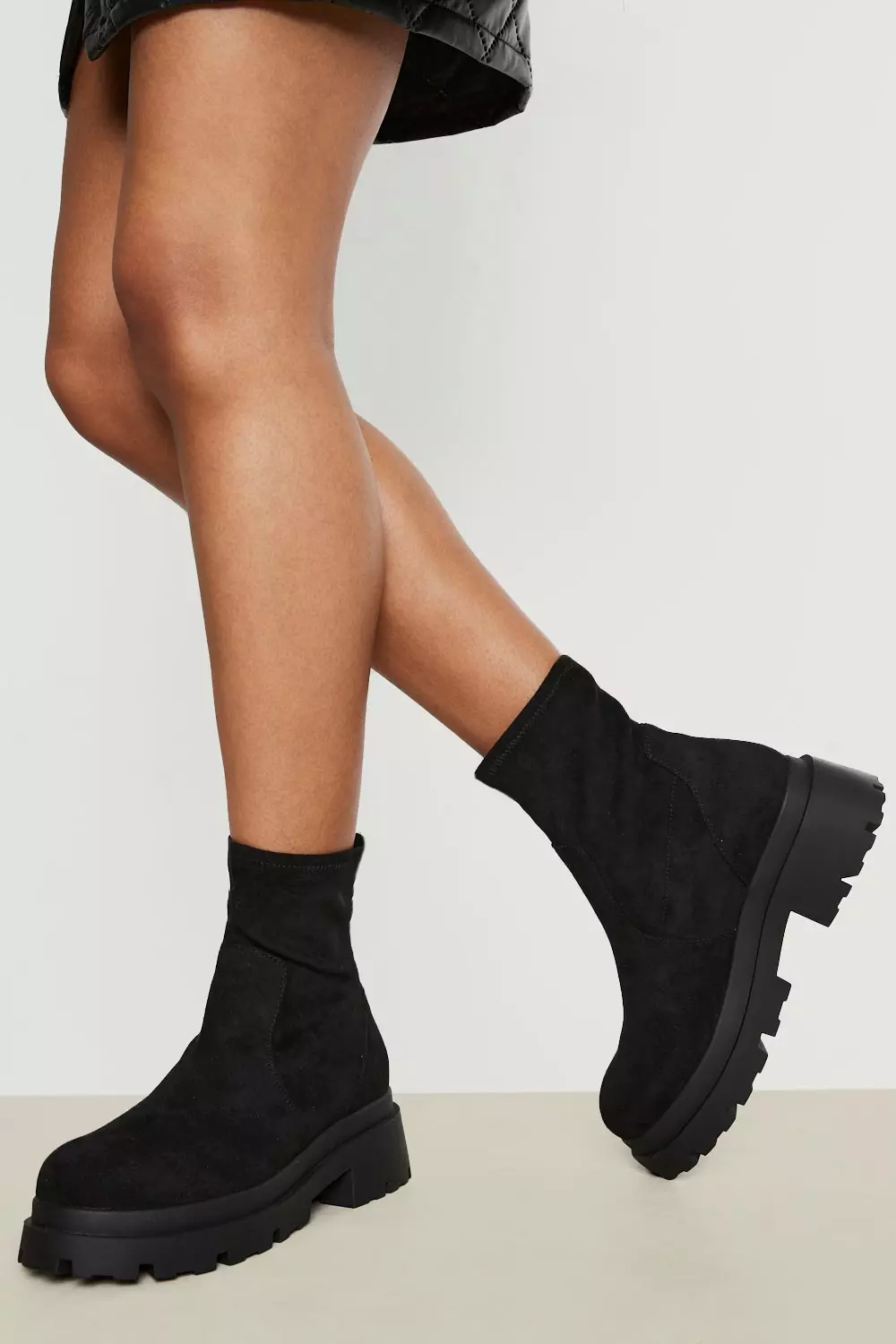 Chunky shop sock booties