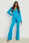 Azure Fit & Flare Tailored Trousers 