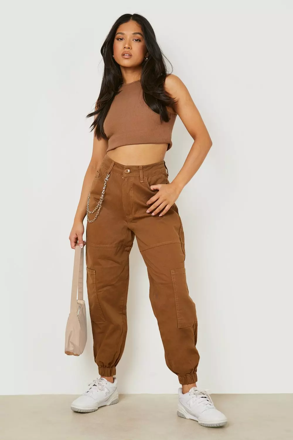 Chain detail cargo pants shop