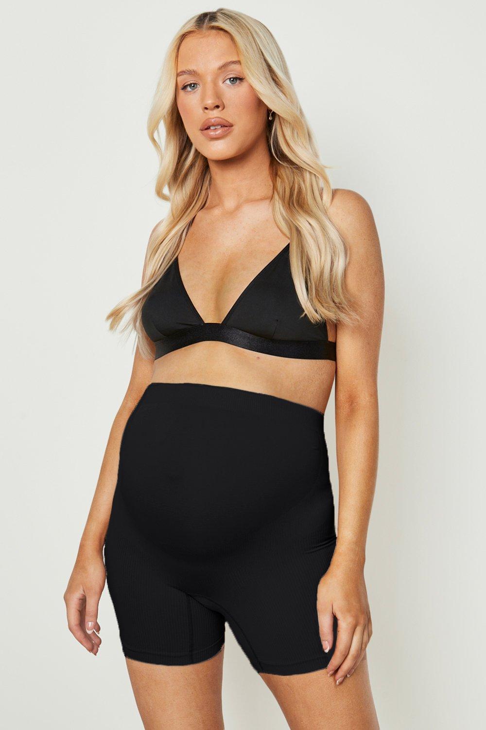 Fashion (Black)Maternity Shapewear For Under Dresses Pregnant Women Shorts  Seamless Pregnancy Underwear Over Belly Support Panty Short Pants JIN @  Best Price Online