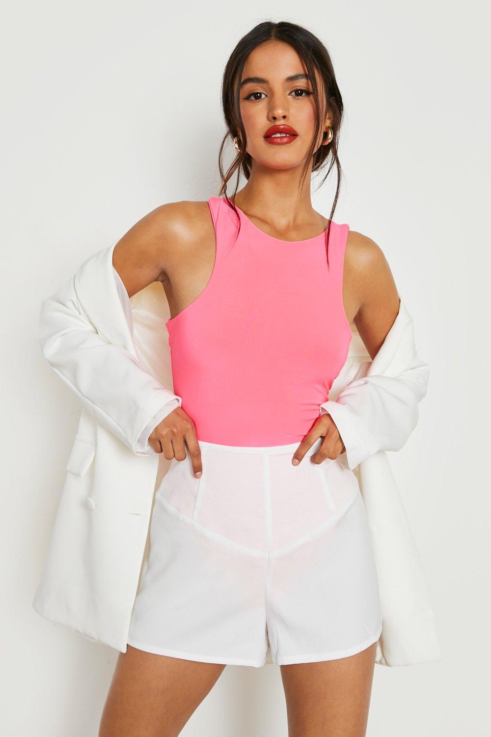 boohoo neon bodysuit