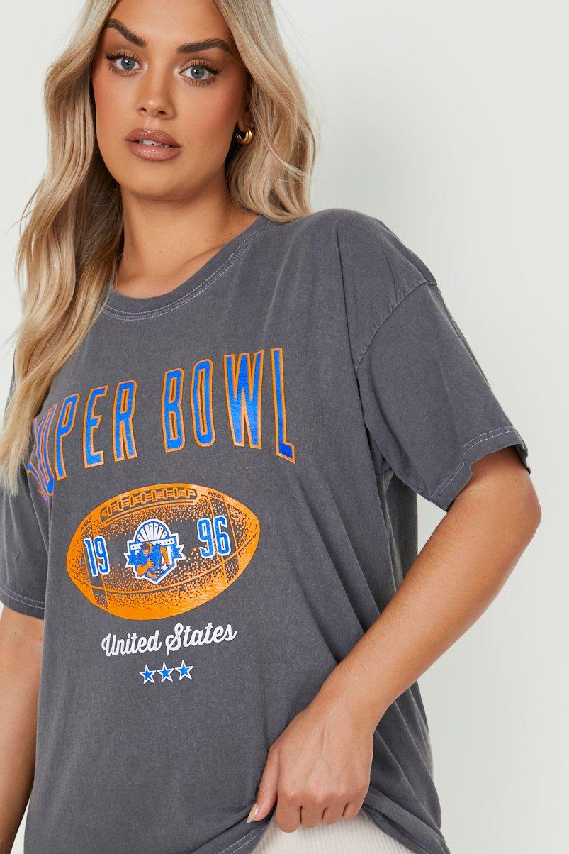 Women's Vintage Super Bowl Graphic Tee, Women's