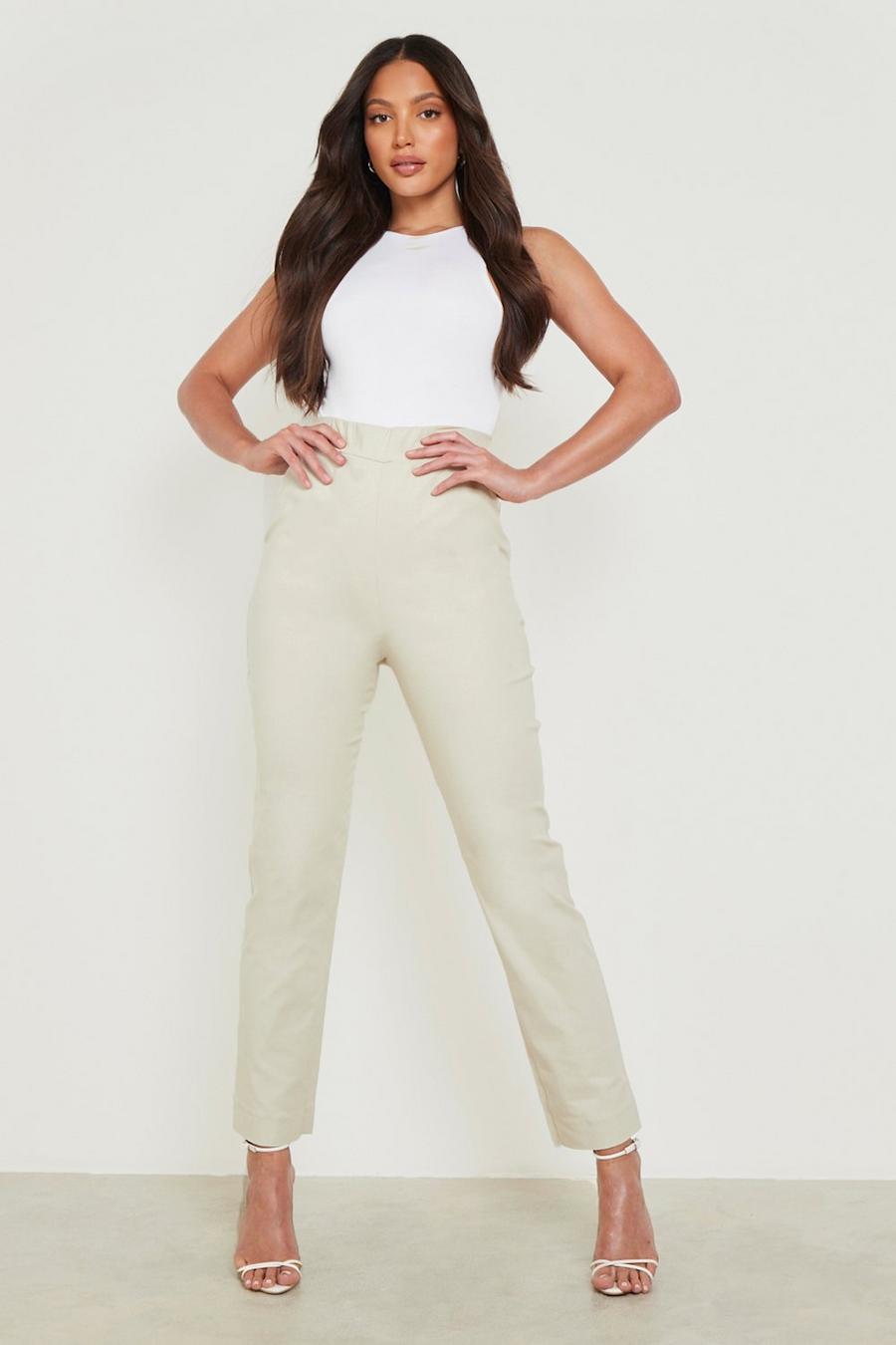 Stone Tall Straight Leg Cigarette Trousers image number 1