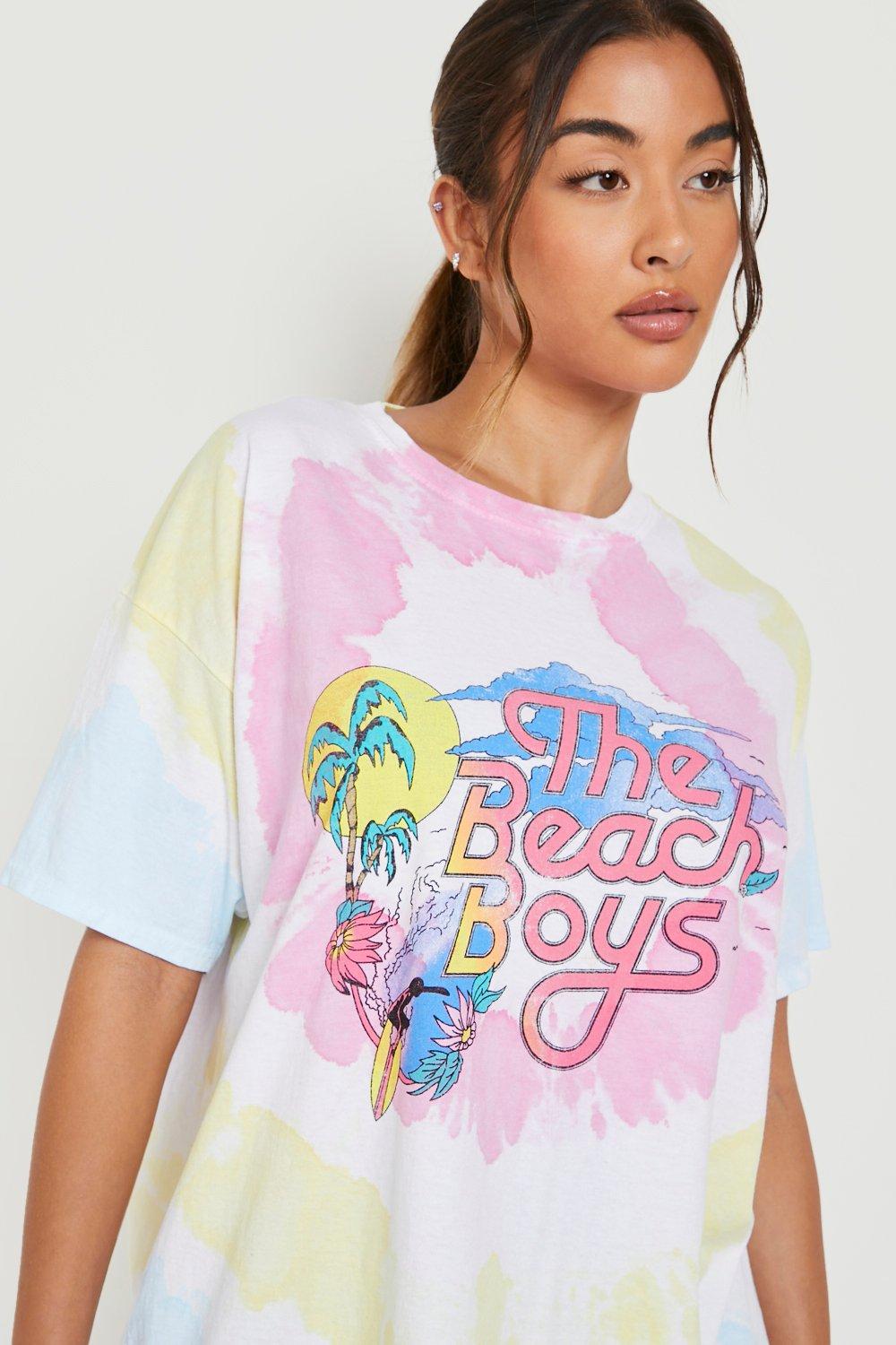 Tie dye t shirt dames hot sale