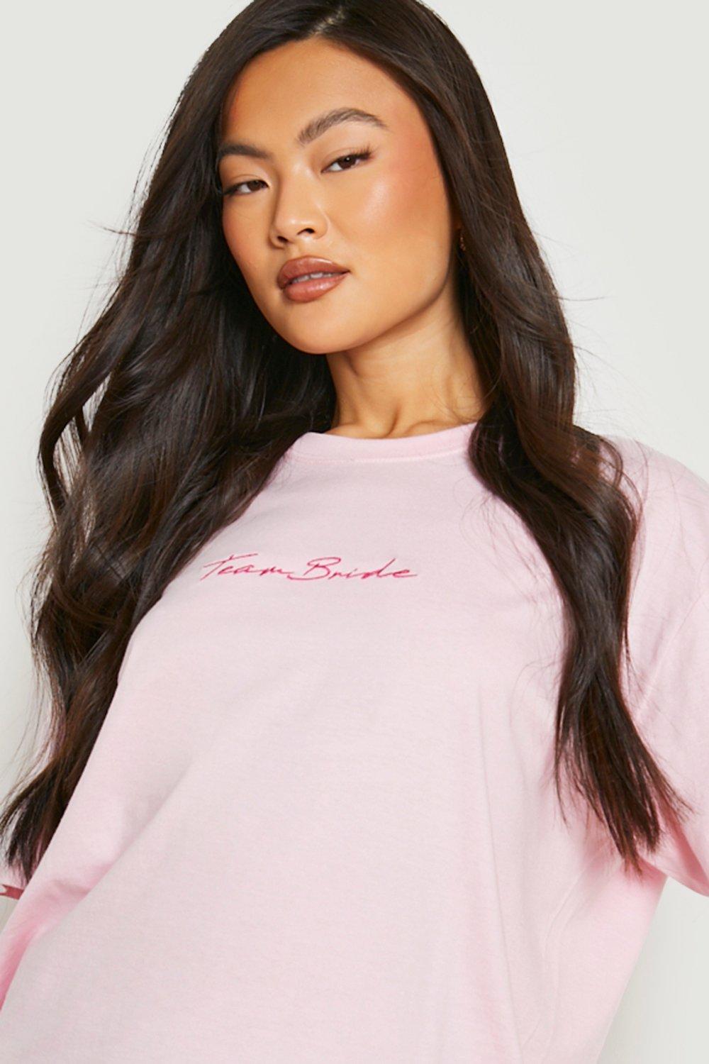 bride t shirt boohoo