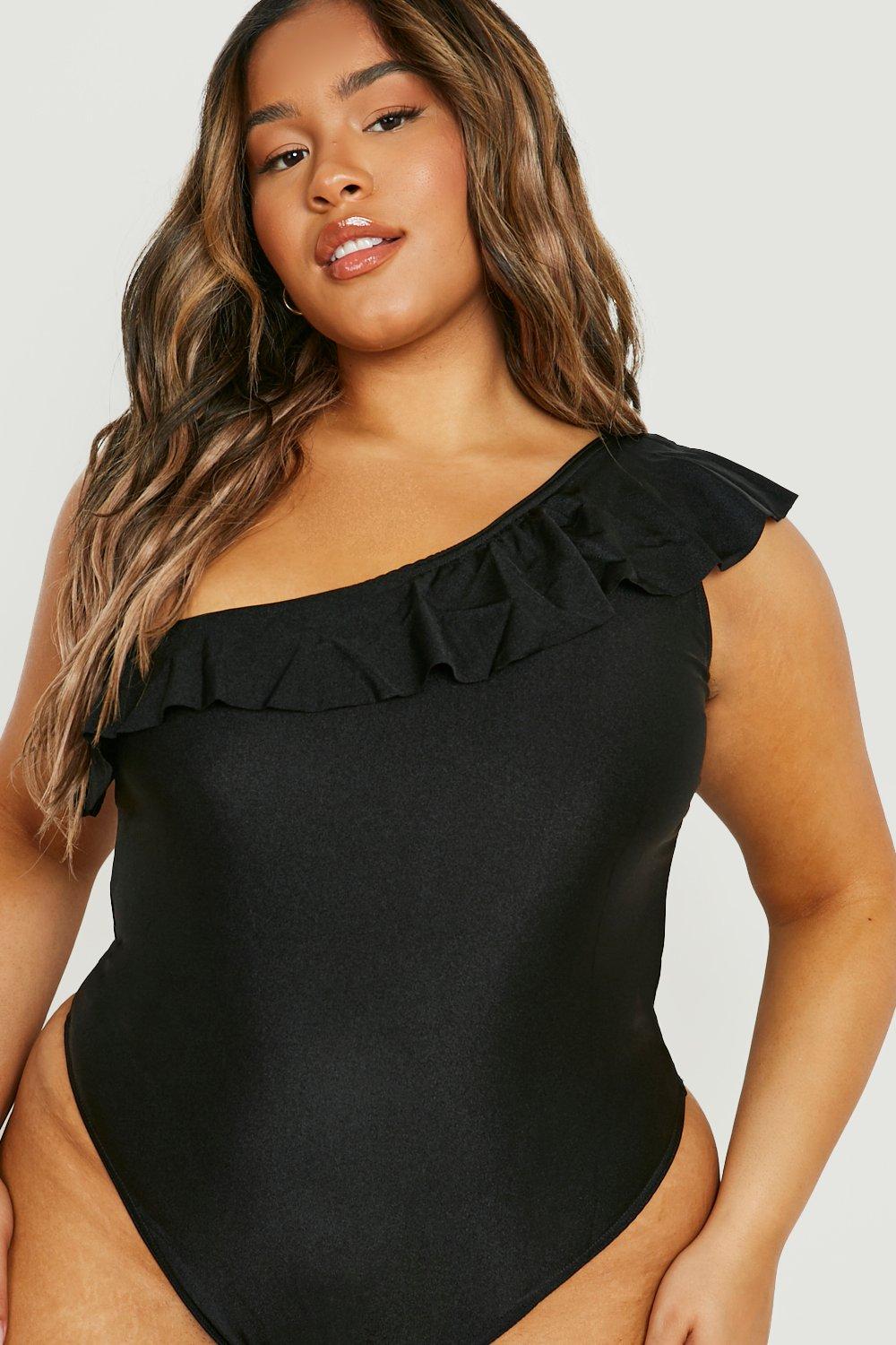 Off one cheap shoulder swimsuit