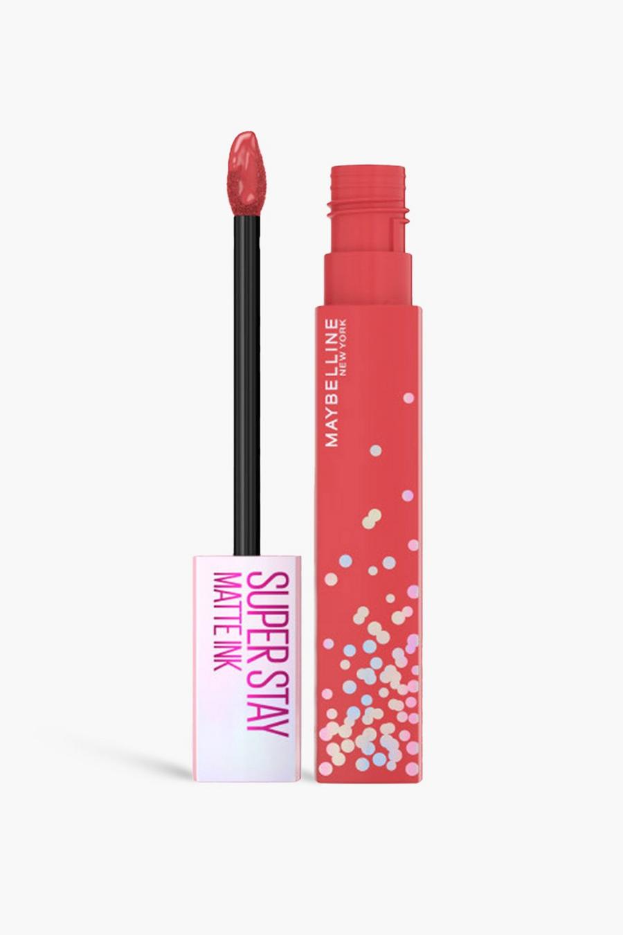 Pink rosa Maybelline SuperStay Matte Ink Liquid Lipstick, Birthday Edition - Show Runner