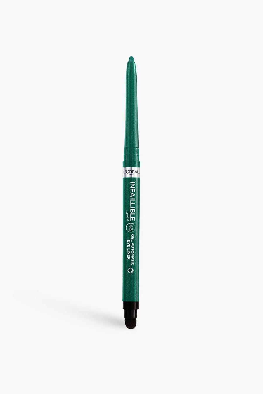 L'Oreal Paris Infailable Grip 36h Gel Automatic Eyeliner, Green vert