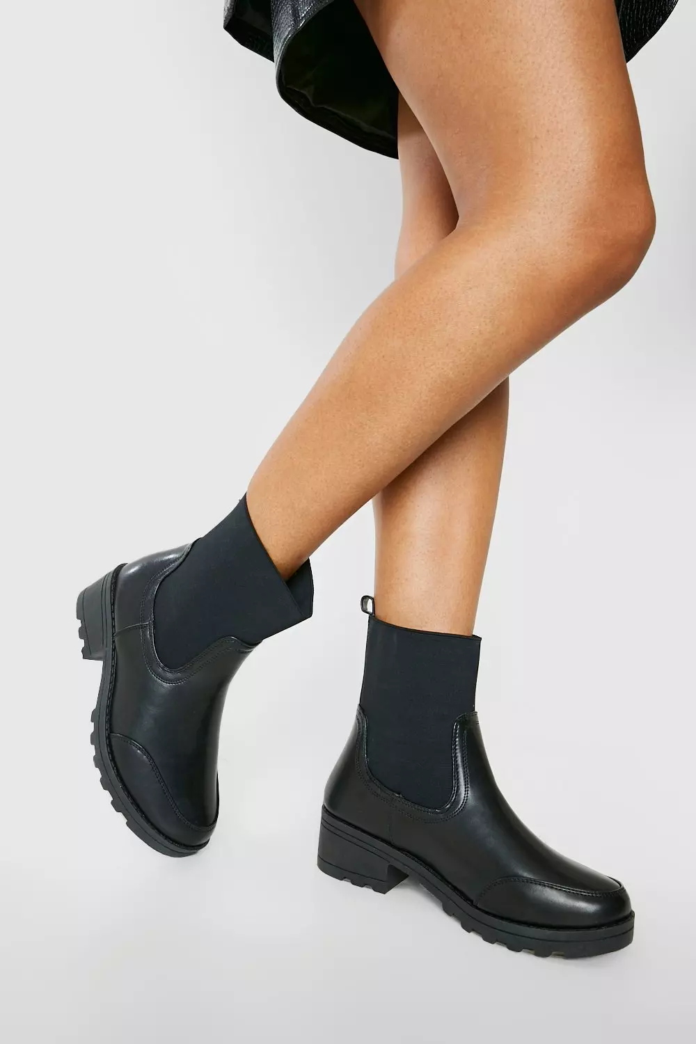 Chelsea boots shop neon elastic