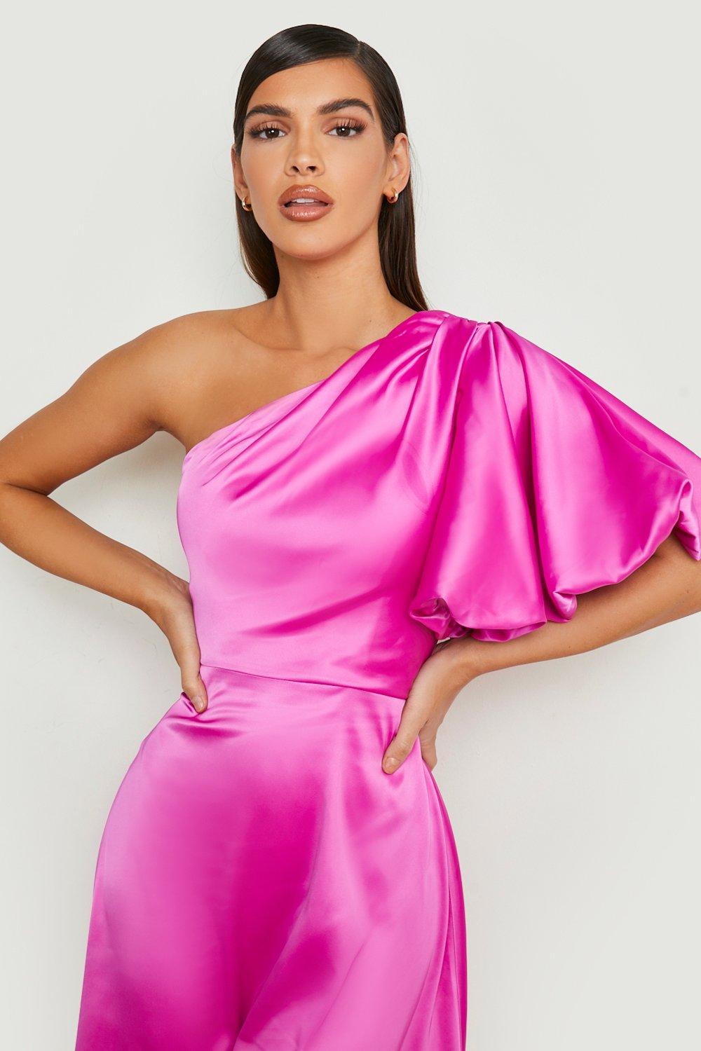 Robe 2025 asymétrique boohoo