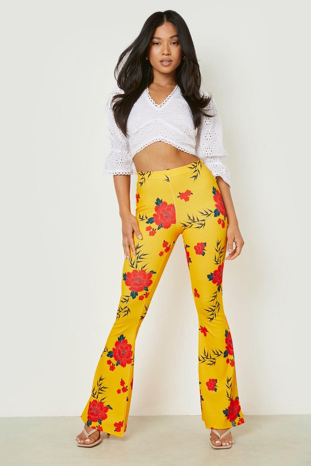 petite flare leg pants