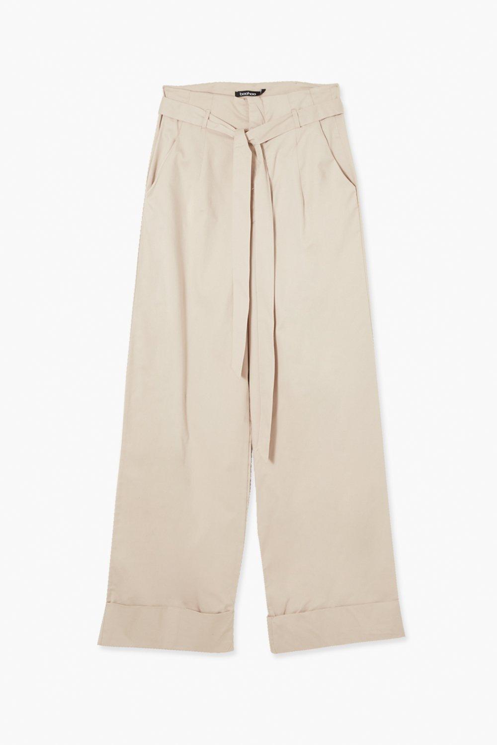 Boohoo tie sale waist trousers