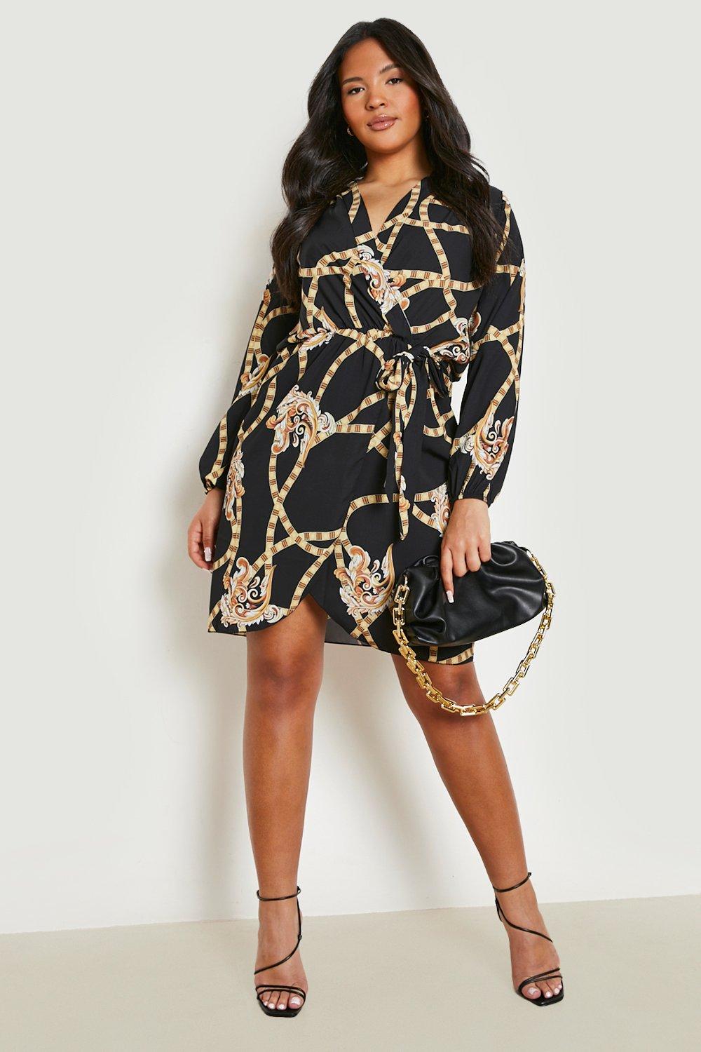 Boohoo deals chain dress