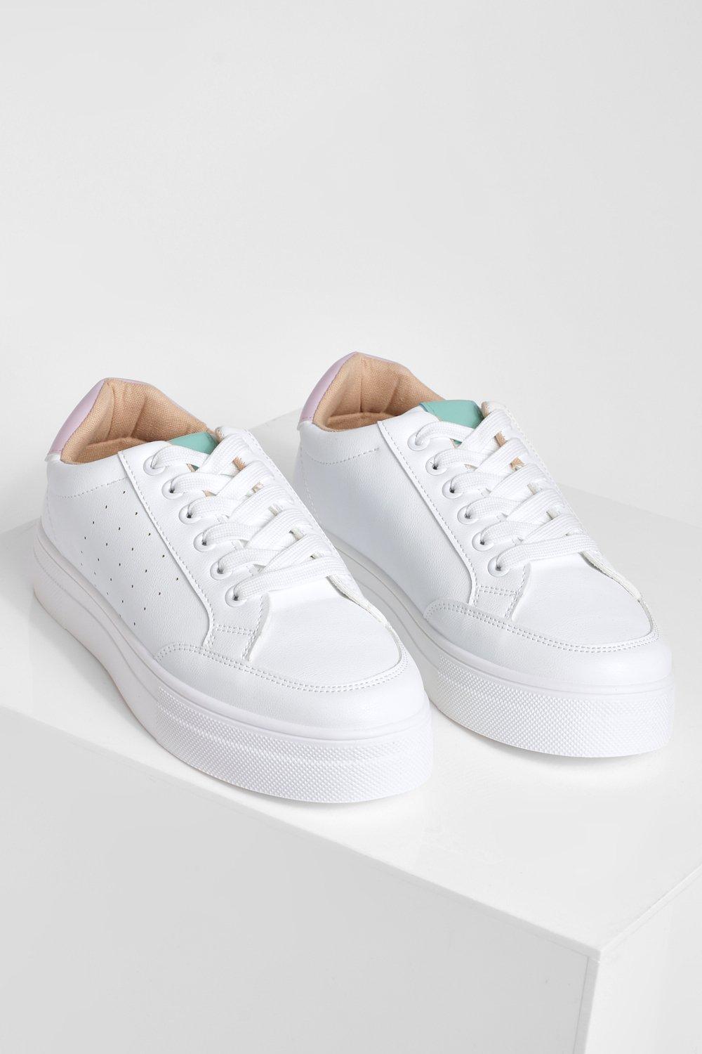 Platform lace clearance up sneakers